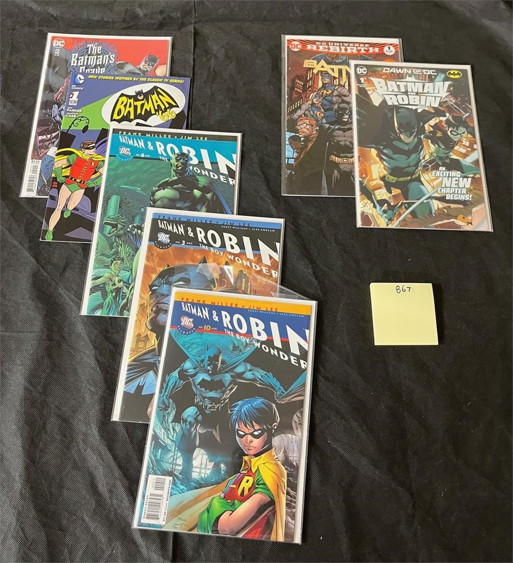 All Star Batman & Robin + Batman Comics (1 of 1)