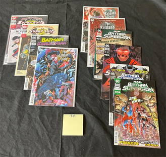 Misc Batman Modern Age Comic Book: We are a veteran owned company. Please look at the Photos Carefully to determine condition of lot. All lots sold as is. Please message if you have any questions. By placing a bid, you agree to the ter