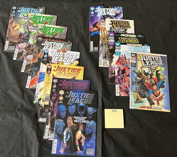 Justice League DC Modern Age Comic Books: We are a veteran owned company. Please look at the Photos Carefully to determine condition of lot. All lots sold as is. Please message if you have any questions. By placing a bid, you agree to the ter