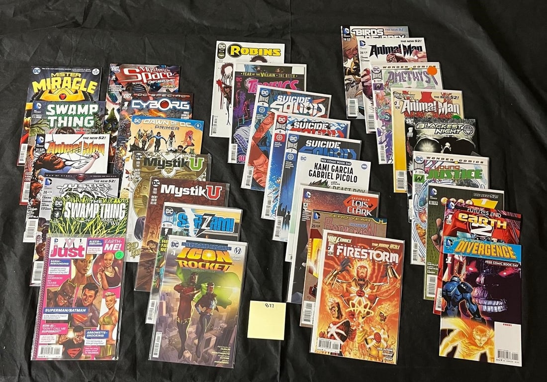 Misc Modern Age DC Comic Book Lot (1 of 1)
