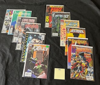 Sabretooth + Misc. Copper Age Marvel Comics