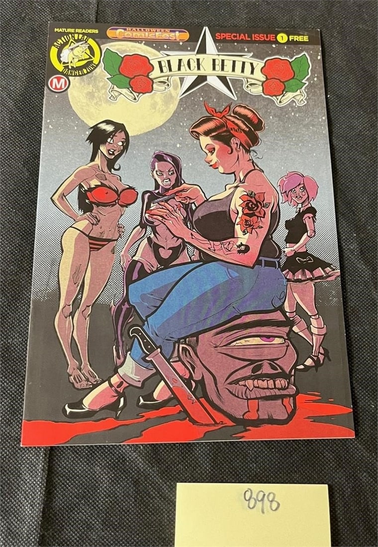 Black Beatty 1 Feat Zombie Tramp Action Lab Comics (1 of 2)