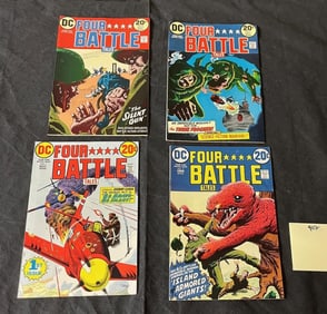 Four Battle Tales DC Bronze Age War w#1 Issue