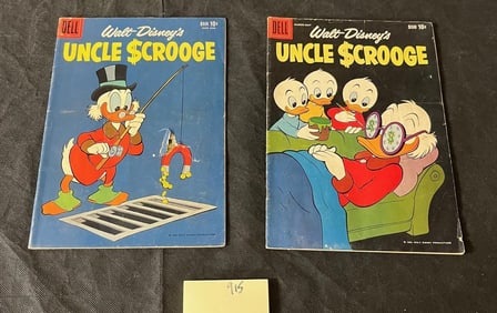 Uncle Scrooge 10 Cent Golden Age Comic Books