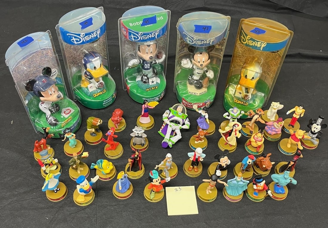 Vintage Disney Bobble Heads NIB + 100th Ann (1 of 4)