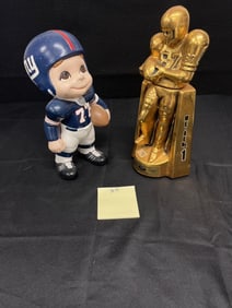 Balt. Colts world champion liquor decanter + NY