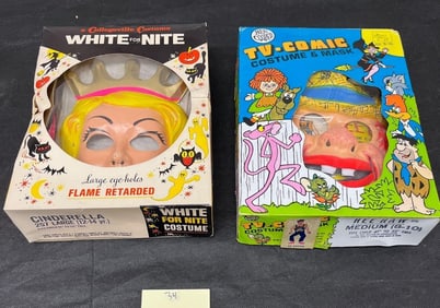 Vintage Cinderella and Hee-Haw Halloween Costumes