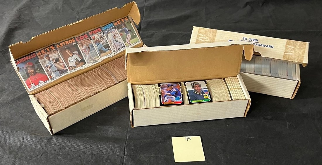 1980's Baseball Card Sets (1 of 2)