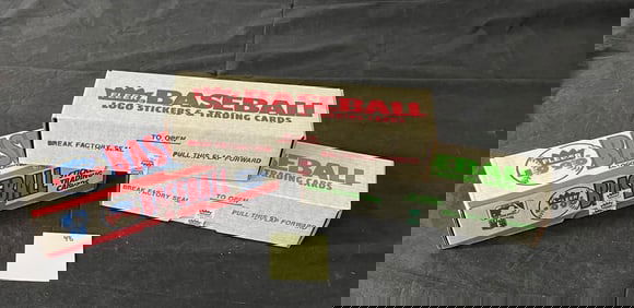 Unopened Baseball Factory Sets