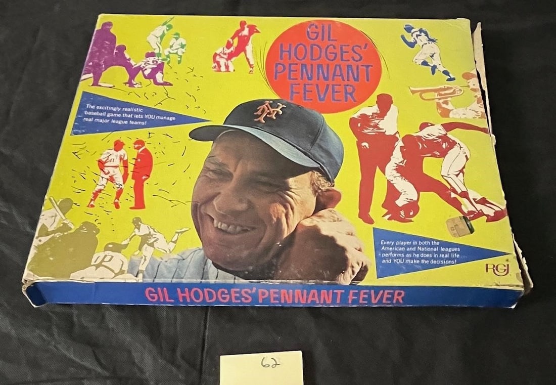 Vintage Gil Hodgers Pennant Fever Board Game (1 of 3)