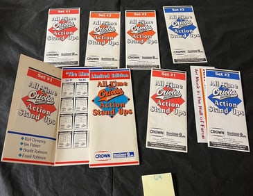 Vintage LE Orioles Stand Up Figures Unused
