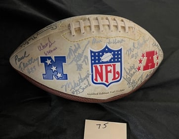 Signed Football, Hall of Fame Induction Ceremony