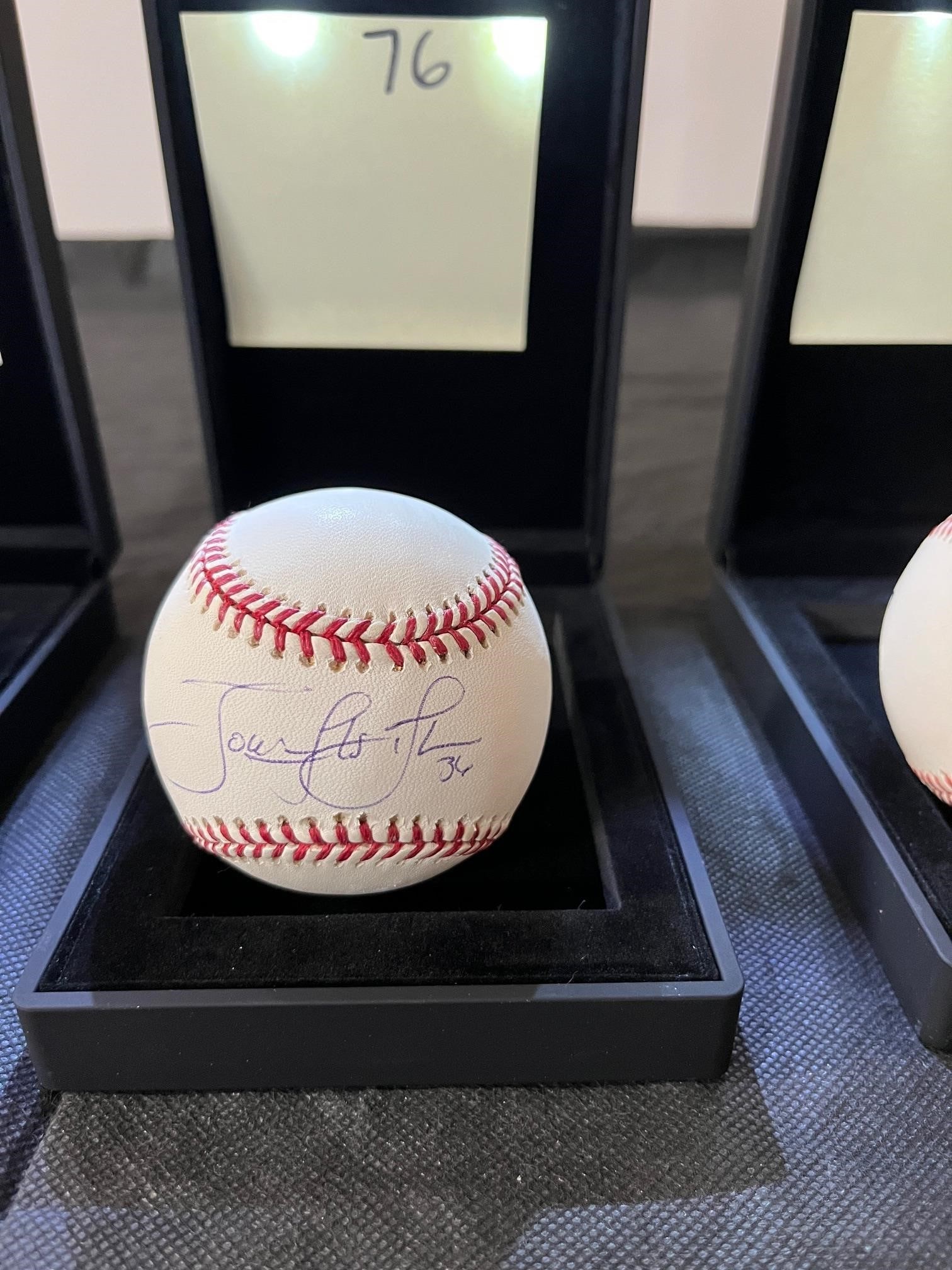 Autographed Tom 'Flash' Gordon baseball (1 of 4)