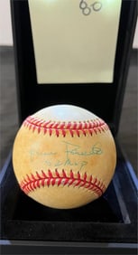 Robin Roberts Signed & '52 MVP' ONL Baseball