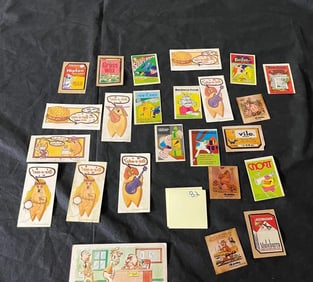 Vintage Stickers & Unused Iron Ons