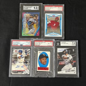 Graded Baseball Cards, #ed, Auto, Edwin Rios