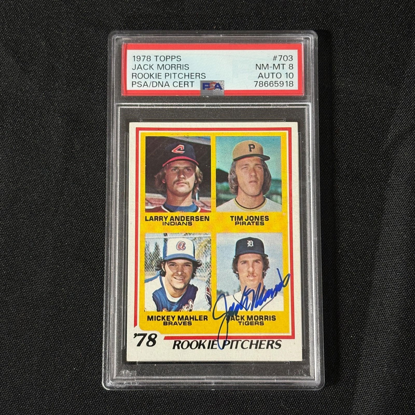 1978 Topps Rookie Shortstops PSA8