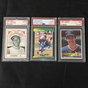 PSA Baseball Cards, John Smoltz Auto +