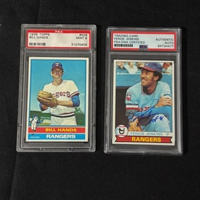 PSA Baseball Cards, Fergie Jenkins Auto +