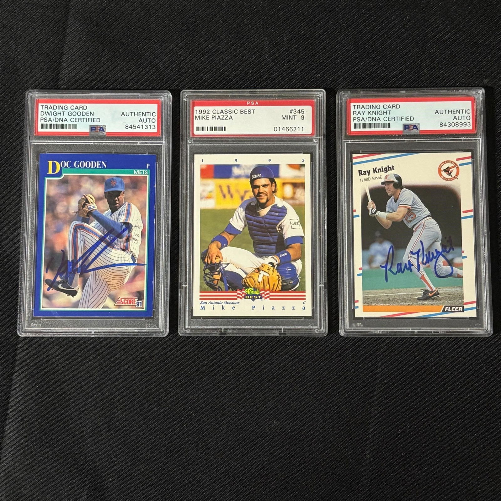 PSA Auto Baseball Cards Dwight Gooden, + (1 of 2)