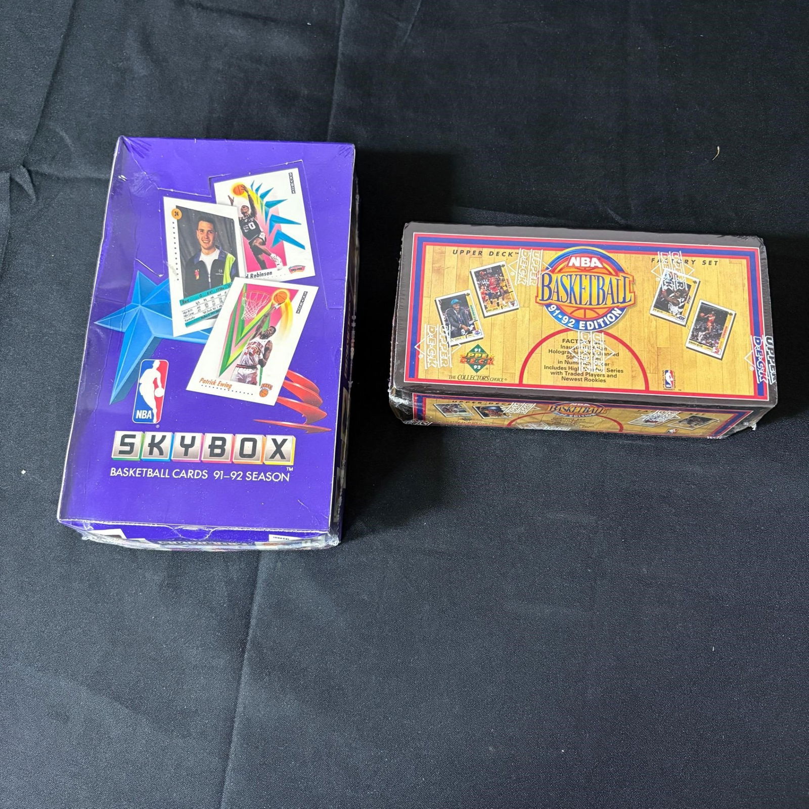 Sealed 1991-92 UD, Skybox Basketball Cards (1 of 4)