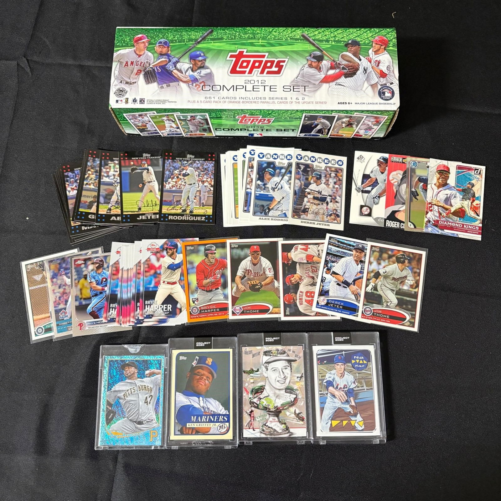 Modern Baseball Cards, Sealed Project 202 Cards (1 of 7)