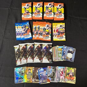 Naruto, JJK Cards and Sealed Packs