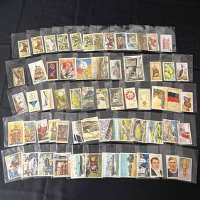 Large lot of Antique Cigarette Cards