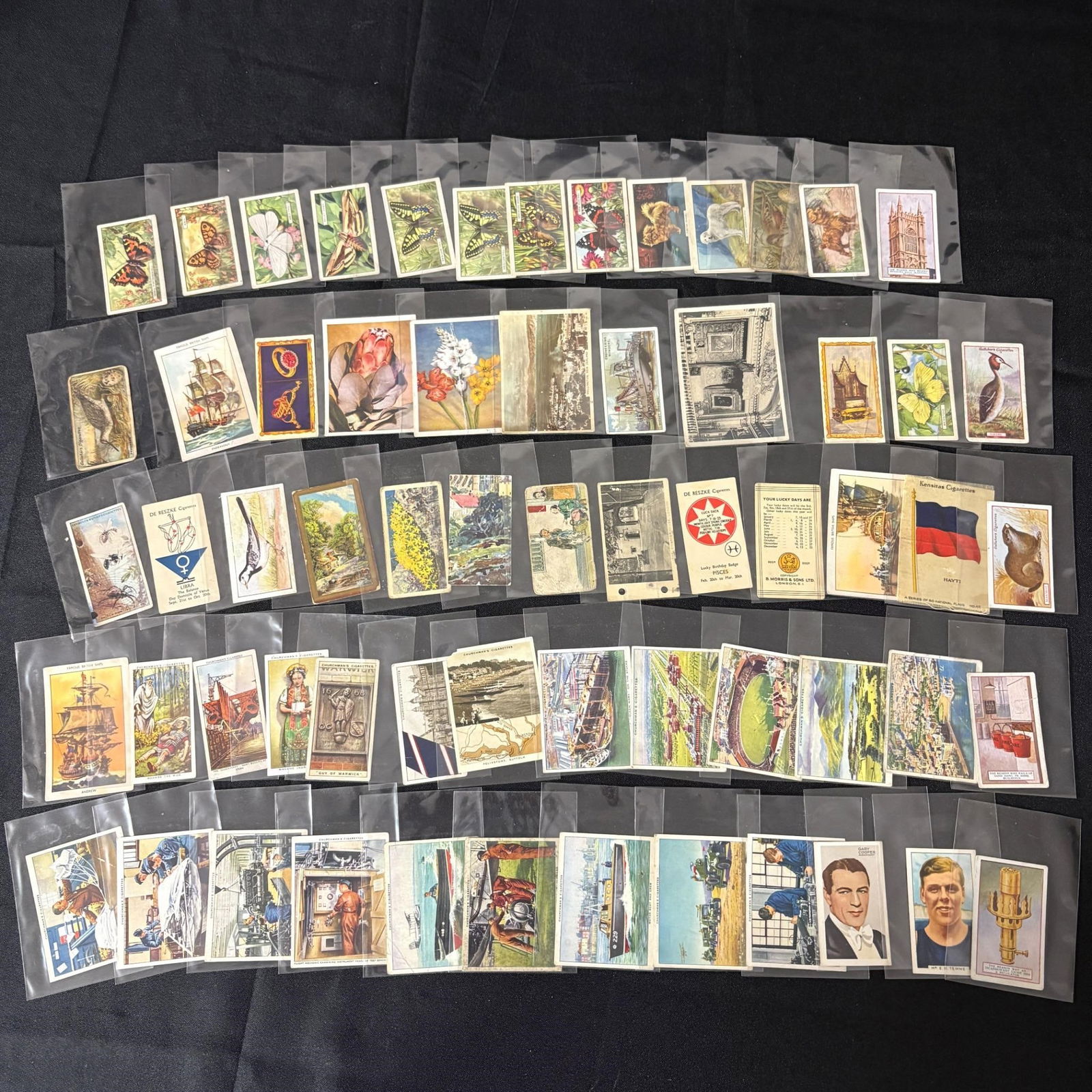 Large lot of Antique Cigarette Cards (1 of 5)