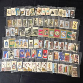 Large lot of Antique Cigarette Cards