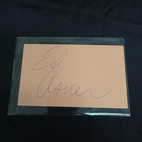 Ed Asner (Lou Grant) Autograph, NO COA