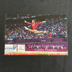 Gabby Douglas Olympic Gold Medalist Auto No COA