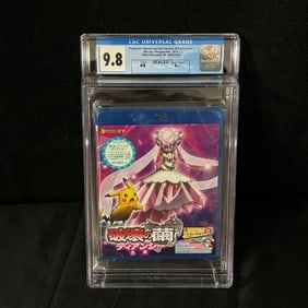 CGC 9.8 Pokemon Diancie & Cocoon Blue Ray