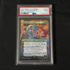 PSA 9 Miku Voice of Power MTG SLD