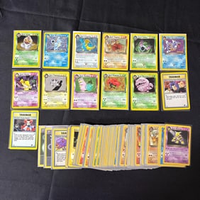 Vintage Team Rocket Set Pokemon Cards