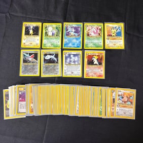 Vintage Neo Genesis Pokemon Card lot