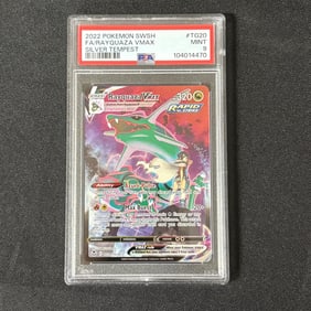 PSA 9 Rayquaza VMAX Trainer Gallery