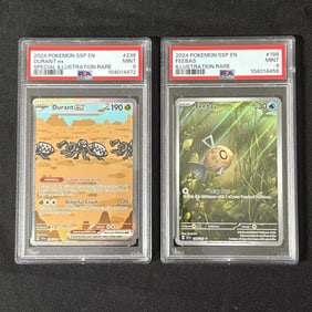 PSA 9 Durant EX SIR, Feebas IR