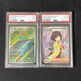 PSA Graded Japanese 151 Pokemon Cards