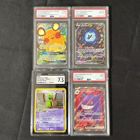 Graded Pokemon Card lot, Gengar EX