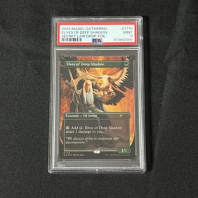 PSA 9 Elves of Deep Shadow Foil SLD