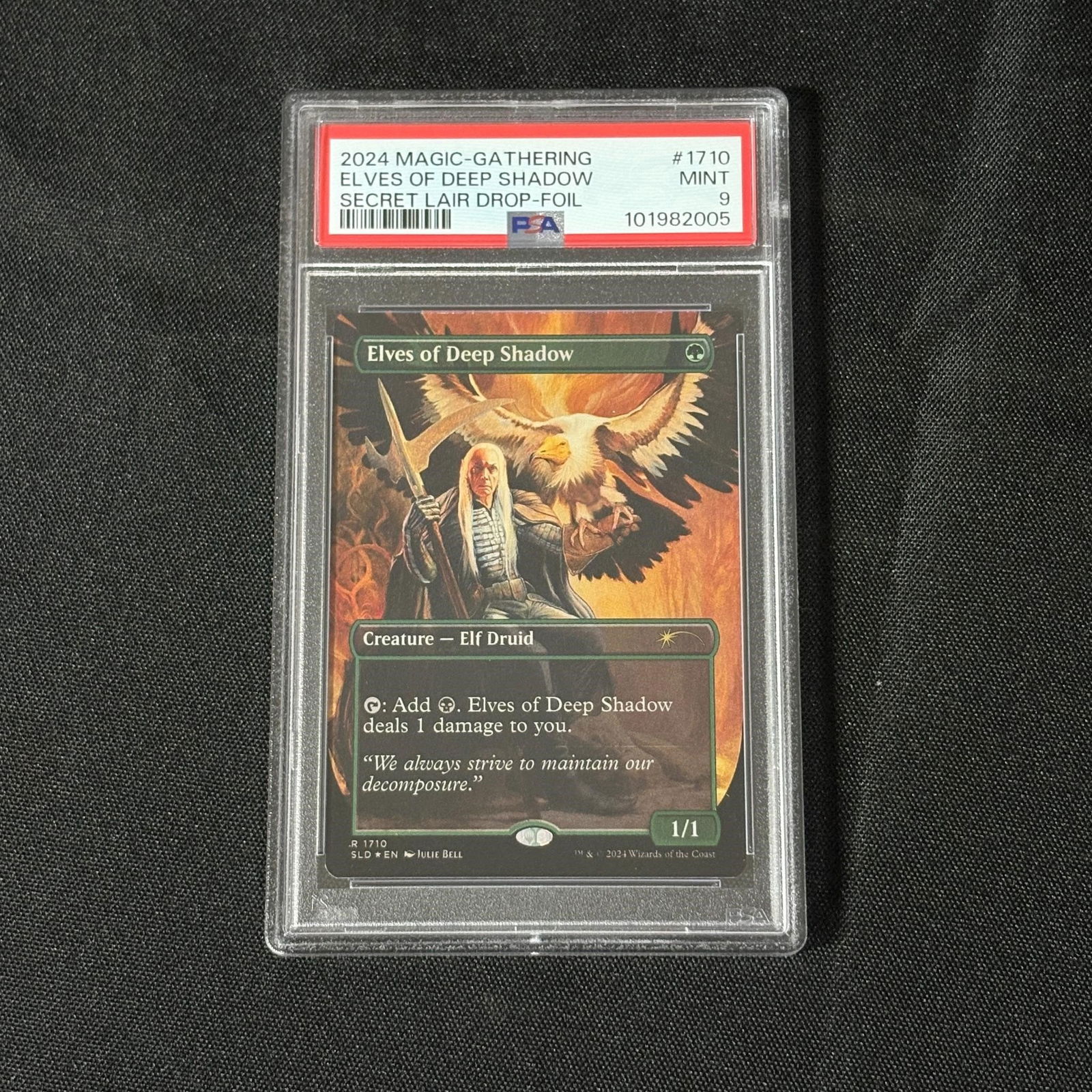 PSA 9 Elves of Deep Shadow Foil SLD (1 of 1)
