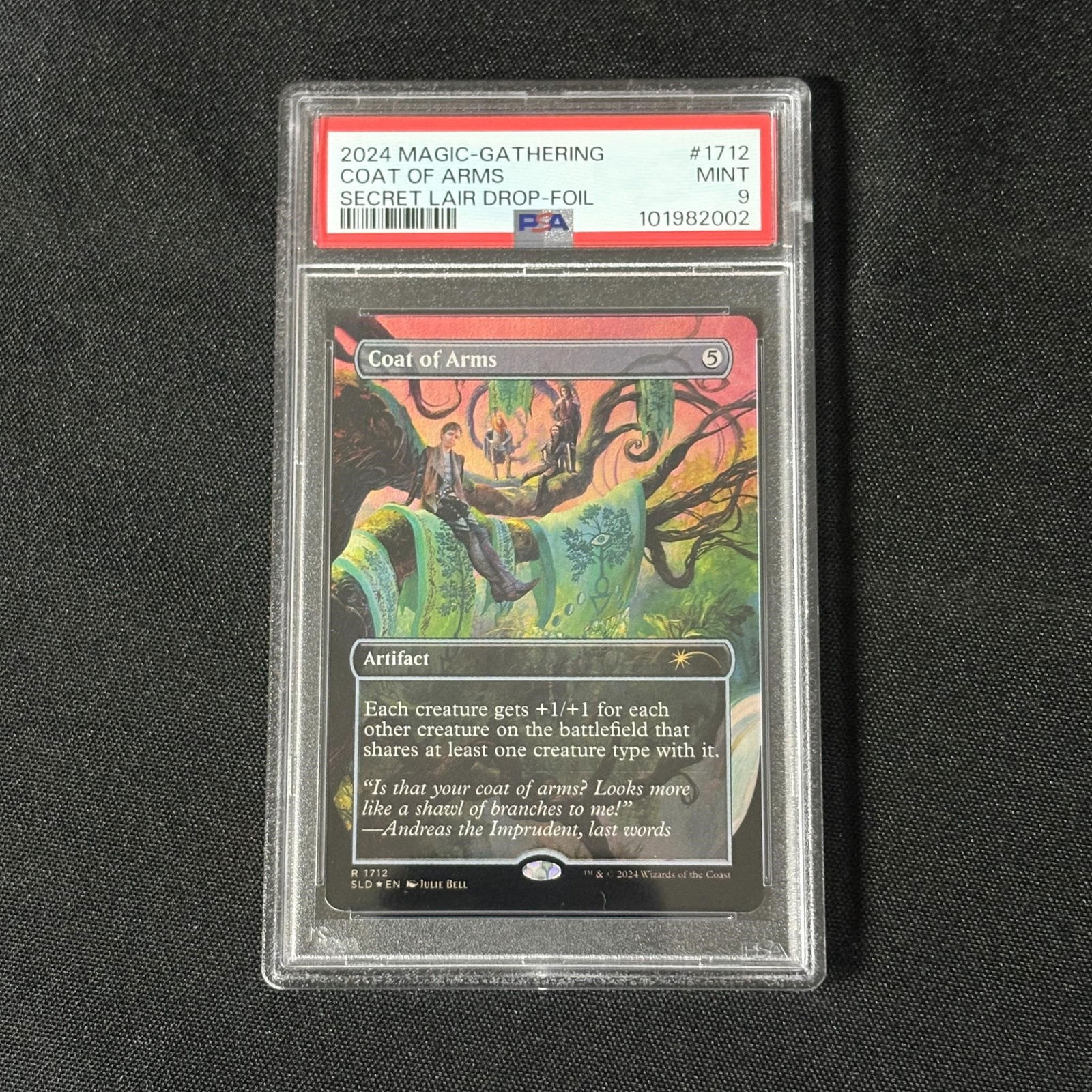 PSA 9 Coat of Arms MTG SLD Foil (1 of 1)