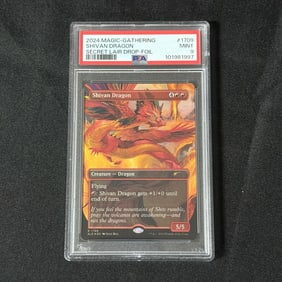 PSA 9 Shivan Dragon MTG SLD Foil