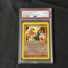 PSA 8 Entei Reverse Holo Vintage Promo