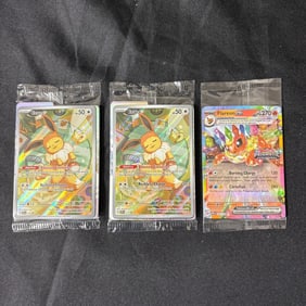 Sealed Promo Pokemon Cards, Eevee, Flareon