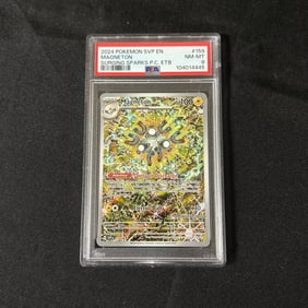 PSA 8 Magneton Pokemon Center Stamp