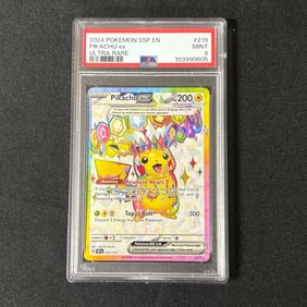 PSA 9 Pikachu EX Ultra Rare