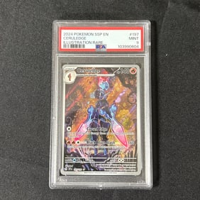 PSA 9 Ceruledge Illustration Rare