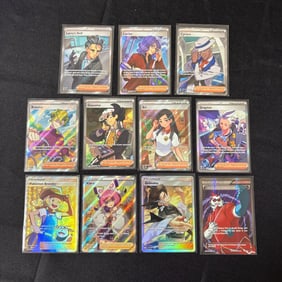 Full Art Trainer Pokemon Card lot